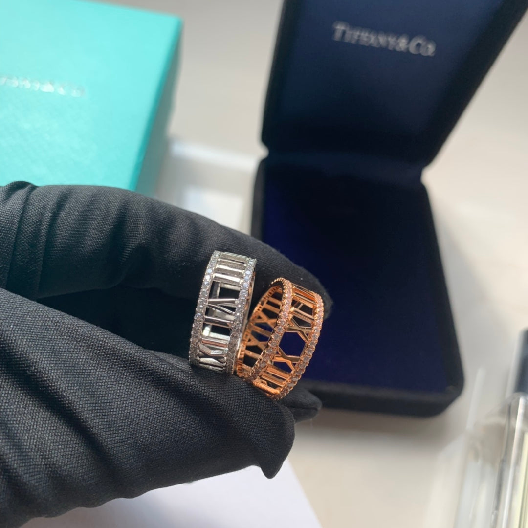 T Atlas Open Diamond Ring