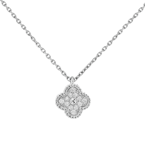 Sweet Alhambra Diamond Necklace