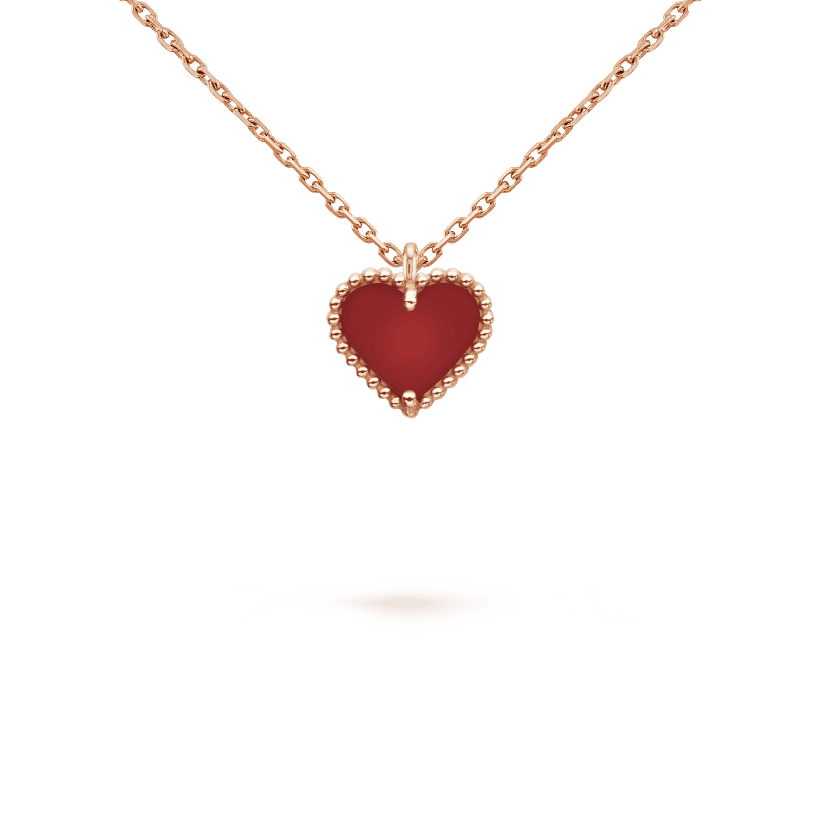 Sweet Alhambra Heart Pendant Necklace