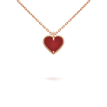 Sweet Alhambra Heart Pendant Necklace