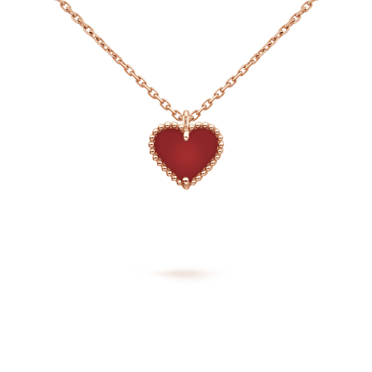 Sweet Alhambra Heart Pendant Necklace