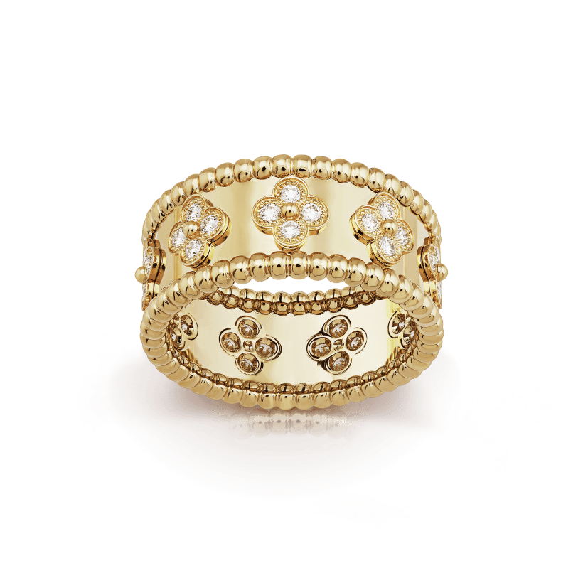 Perlée Clovers Ring, Medium Model