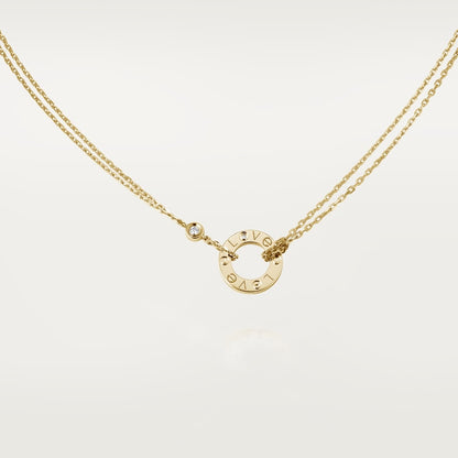 Love 2 Diamond Necklace