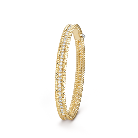 Perlée Diamonds One Row Bracelet