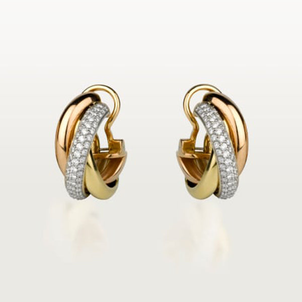 Trinity Diamond Earrings
