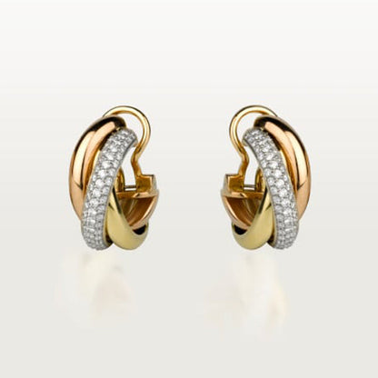 Trinity Diamond Earrings
