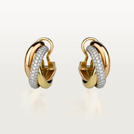 Trinity Diamond Earrings
