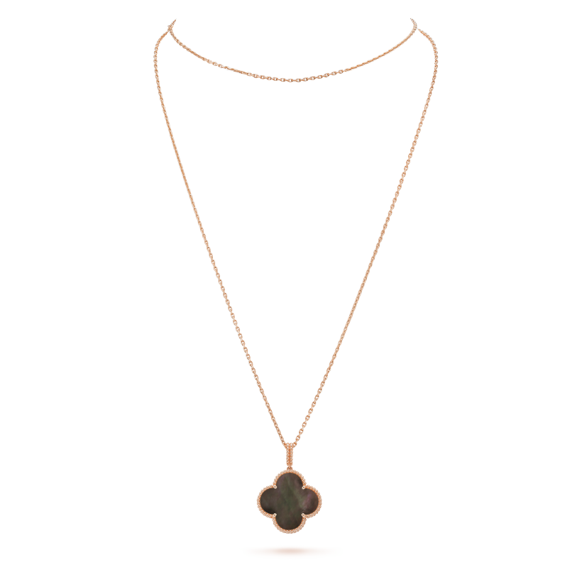 Magic Alhambra One Motif Pearl Necklace
