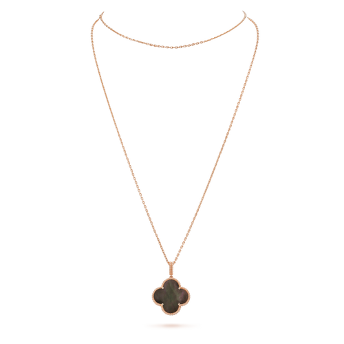 Magic Alhambra One Motif Pearl Necklace