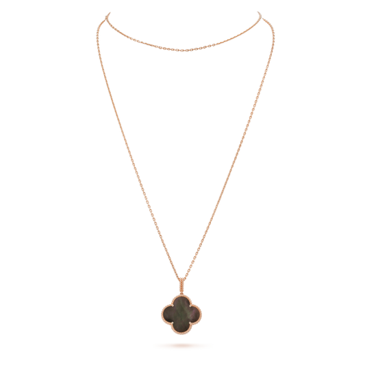 Magic Alhambra One Motif Pearl Necklace