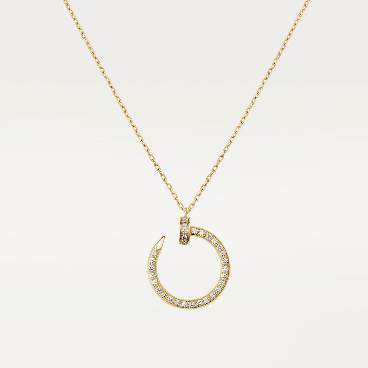 Juste Un Clou Full Diamonds Necklace