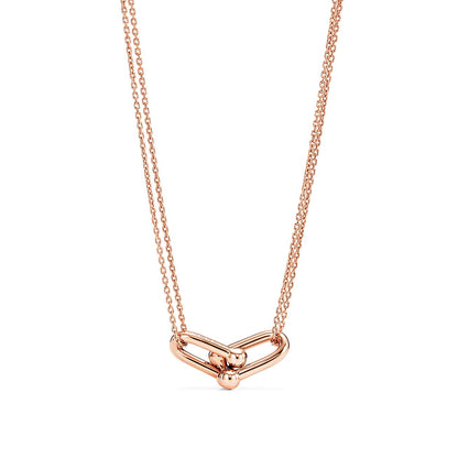 T HardWear Double Link Necklace