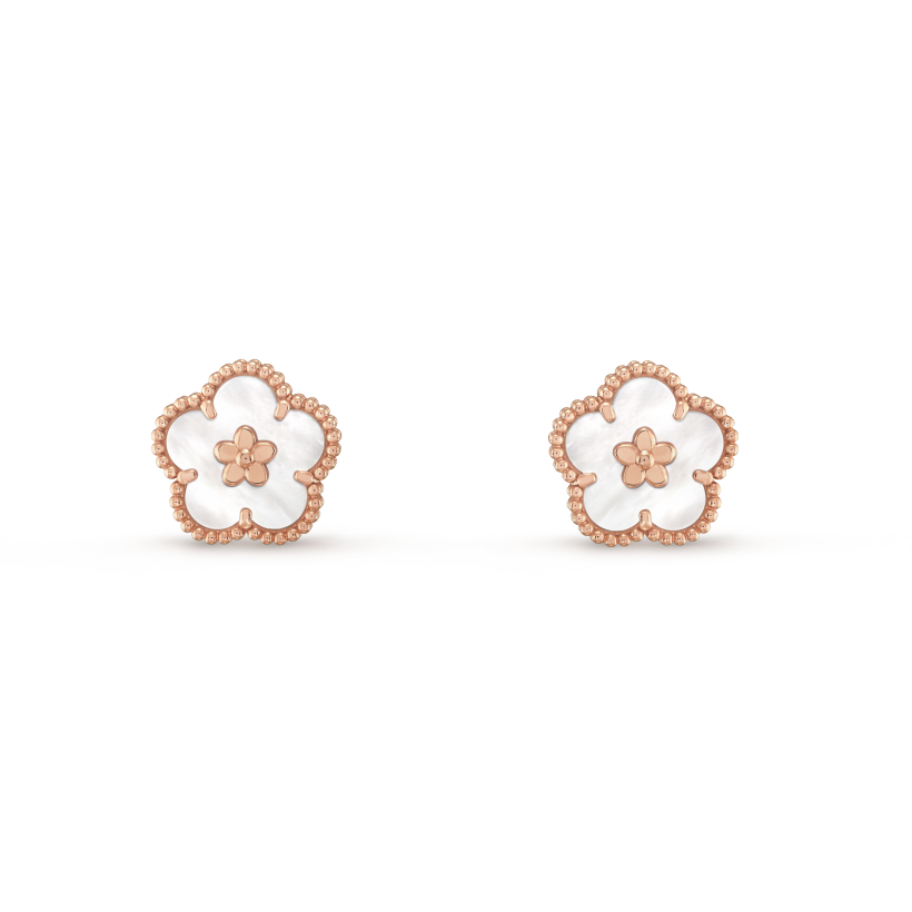Lucky Spring Plum Blossom Earrings