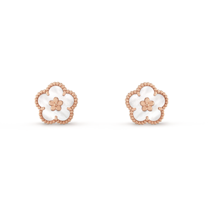 Lucky Spring Plum Blossom Earrings