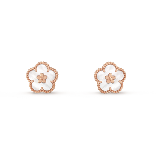 Lucky Spring Plum Blossom Earrings