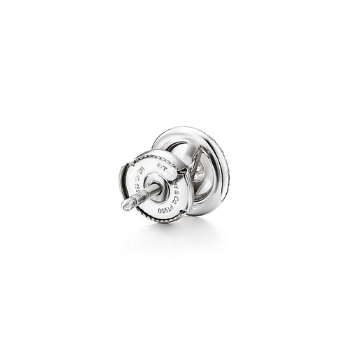 T Soleste Diamonds White Gold Earrings