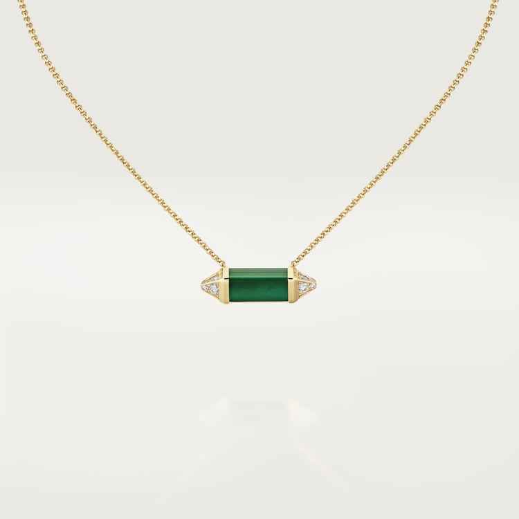 Les Berlingots De Malachite Necklace