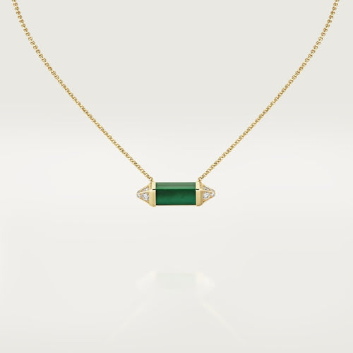 Les Berlingots De Malachite Necklace