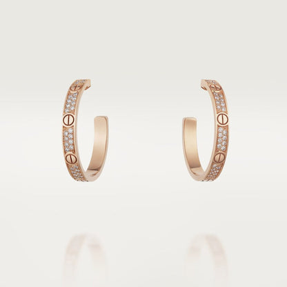 Love Pave Diamonds Earrings