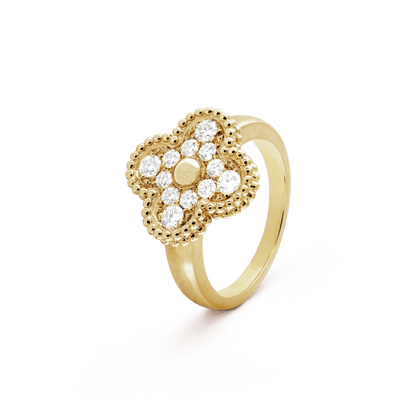 Vintage Alhambra Diamonds Ring