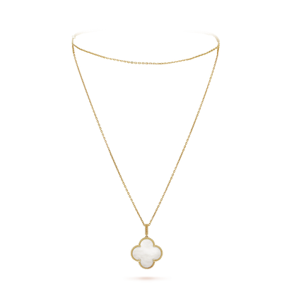 Magic Alhambra One Motif Pearl Necklace