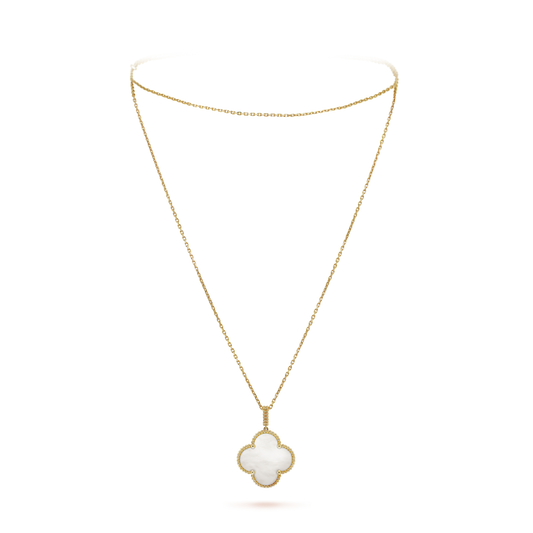 Magic Alhambra One Motif Pearl Necklace