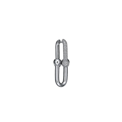 T HardWear Large Link Diamonds Earrings