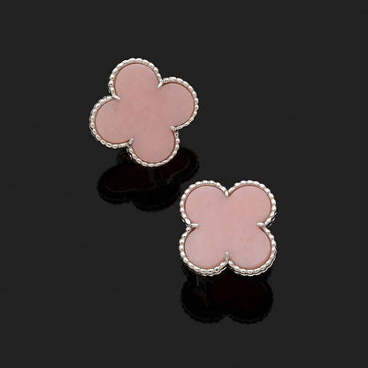 Magic Alhambra Pink Opale Earrings