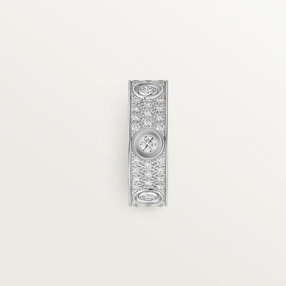 Love Diamond-Paved 6.5mm Ring