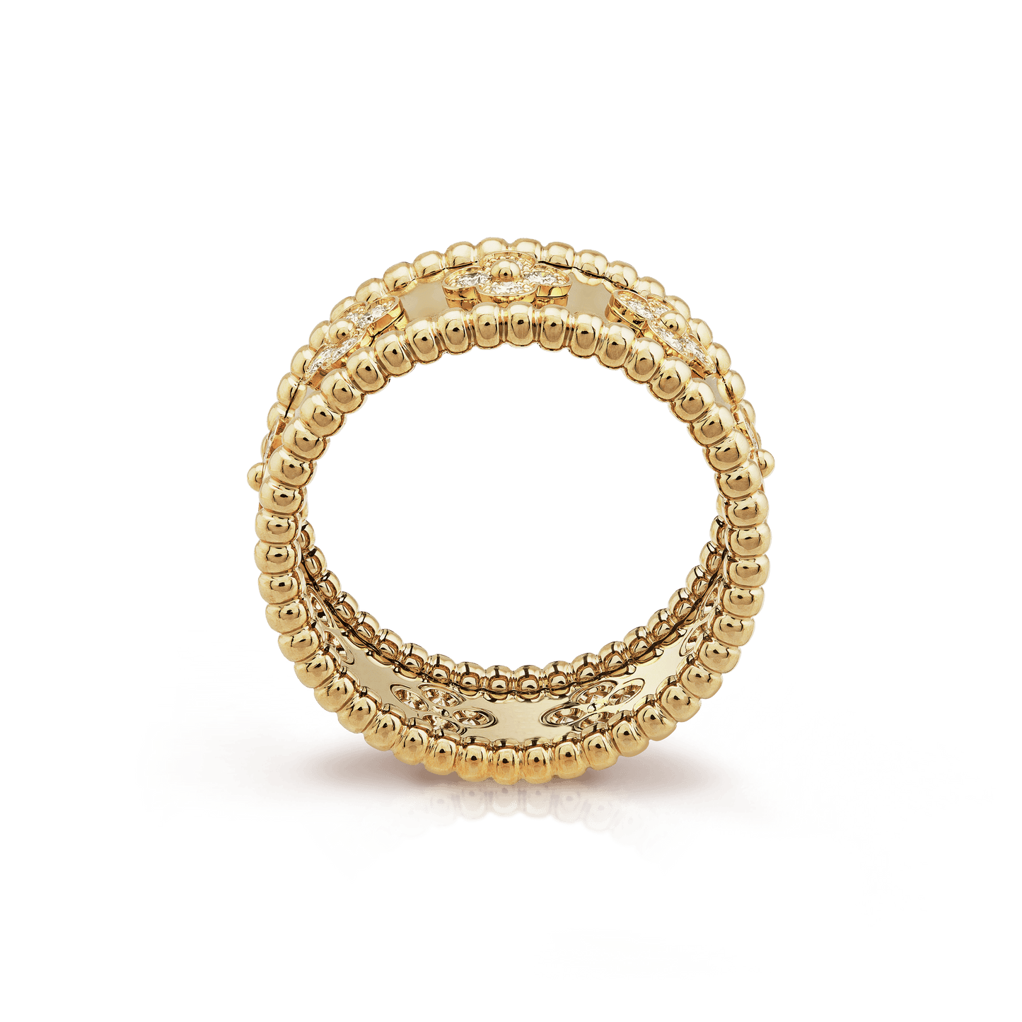 Perlée Clovers Ring, Medium Model
