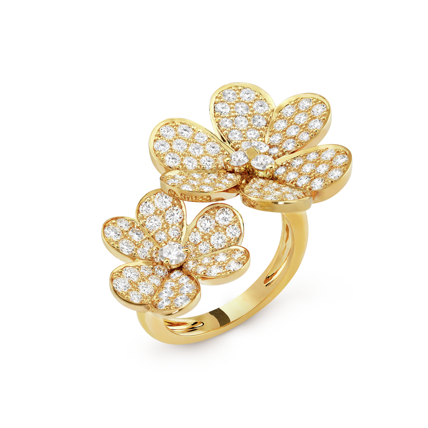 Frivole Between the Finger Diamond Ring