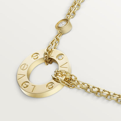 Love 2 Diamond Necklace