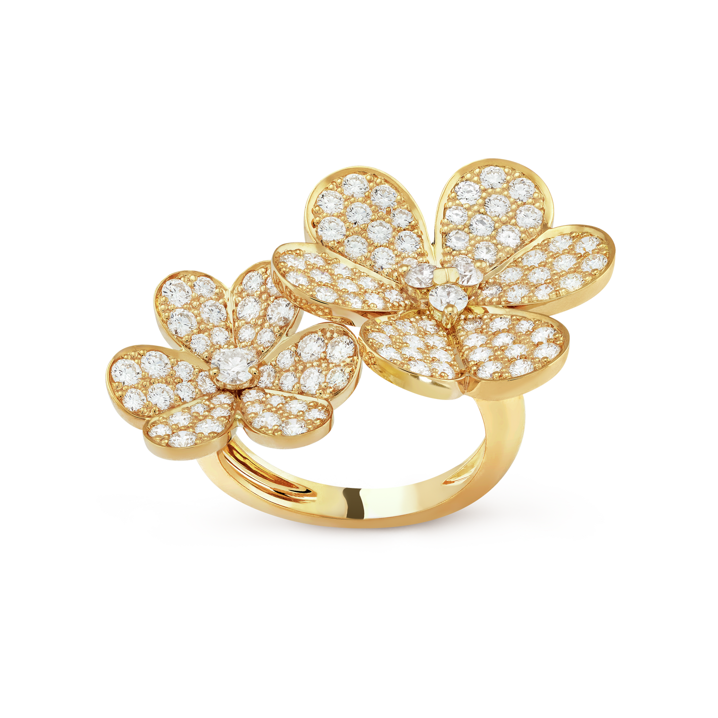 Frivole Between the Finger Diamond Ring