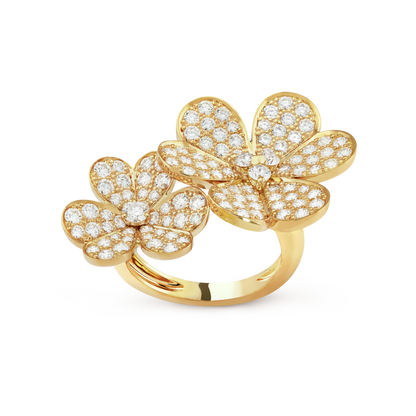 Frivole Between the Finger Diamond Ring