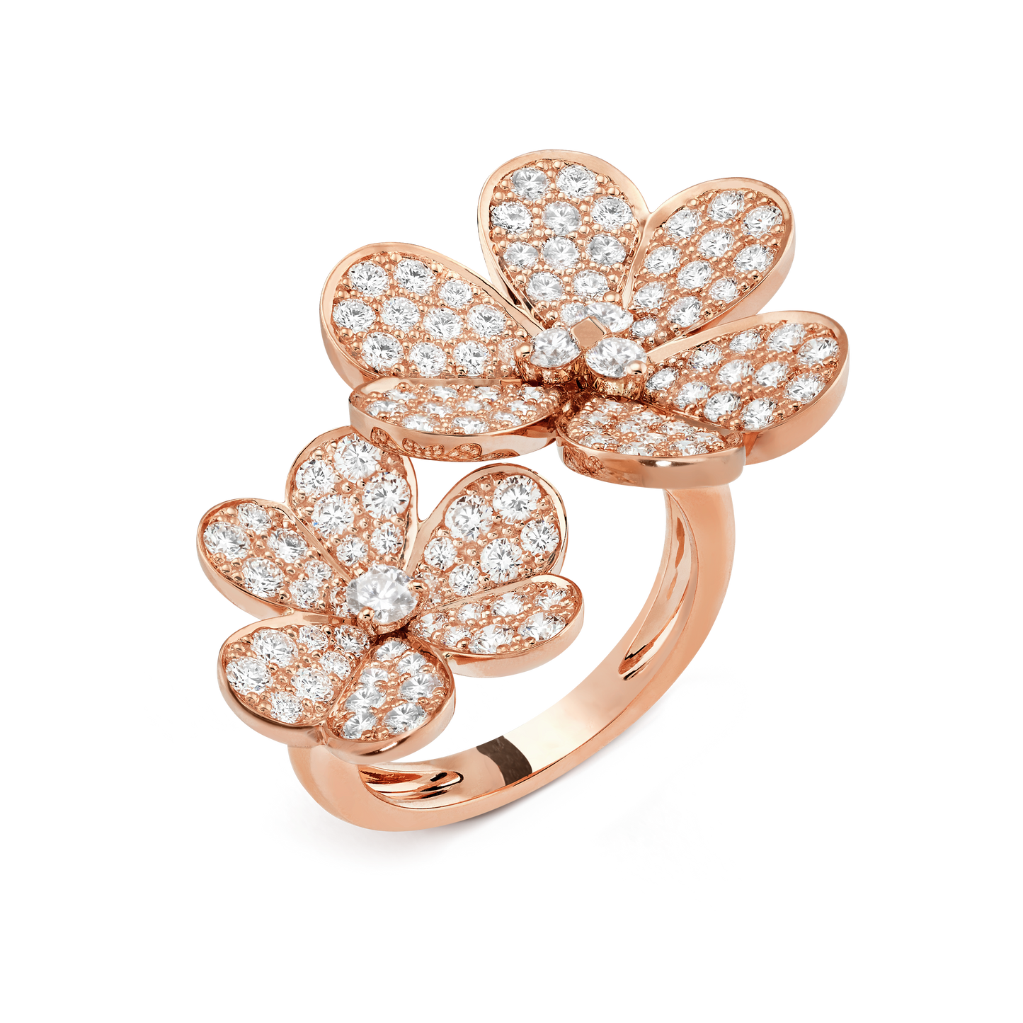 Frivole Between the Finger Diamond Ring