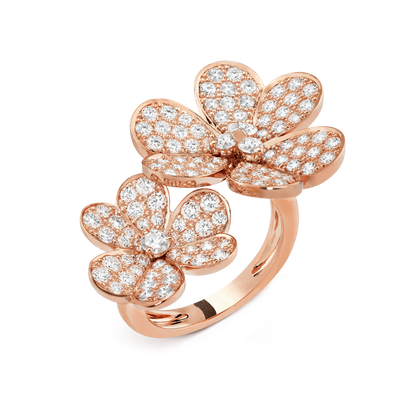 Frivole Between the Finger Diamond Ring