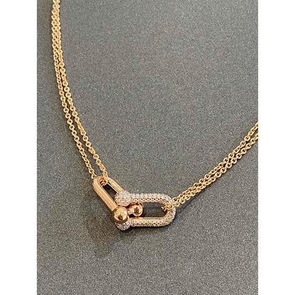 T HardWear Double Link Necklace