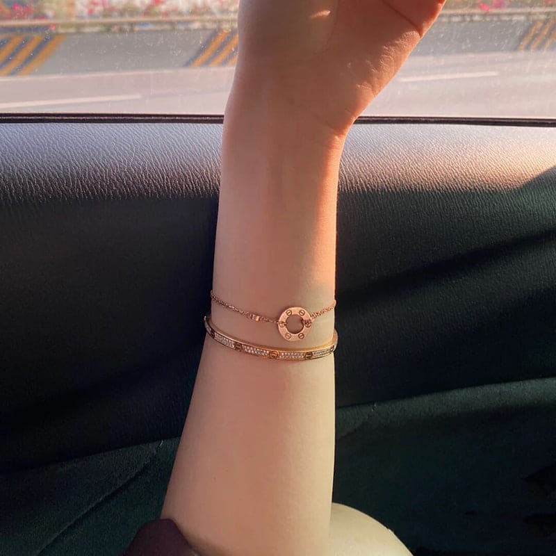 LOVE BRACELET 3.65MM DIAMOND-PAVED