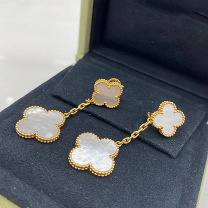 Magic Alhambra Earclips Earrings