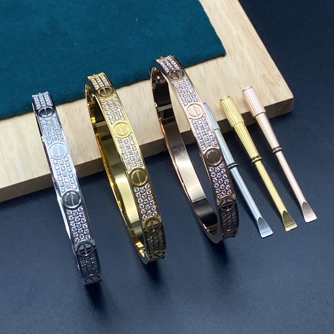 Love Pave Diamonds Bracelet