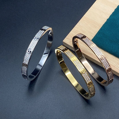 Love Pave Diamonds Bracelet