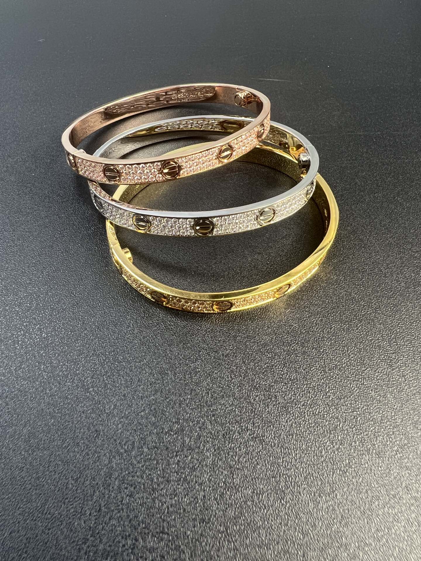 Love Pave Diamonds Bracelet