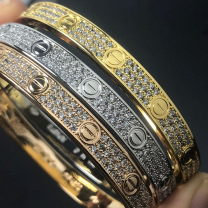 Love Pave Diamonds Bracelet