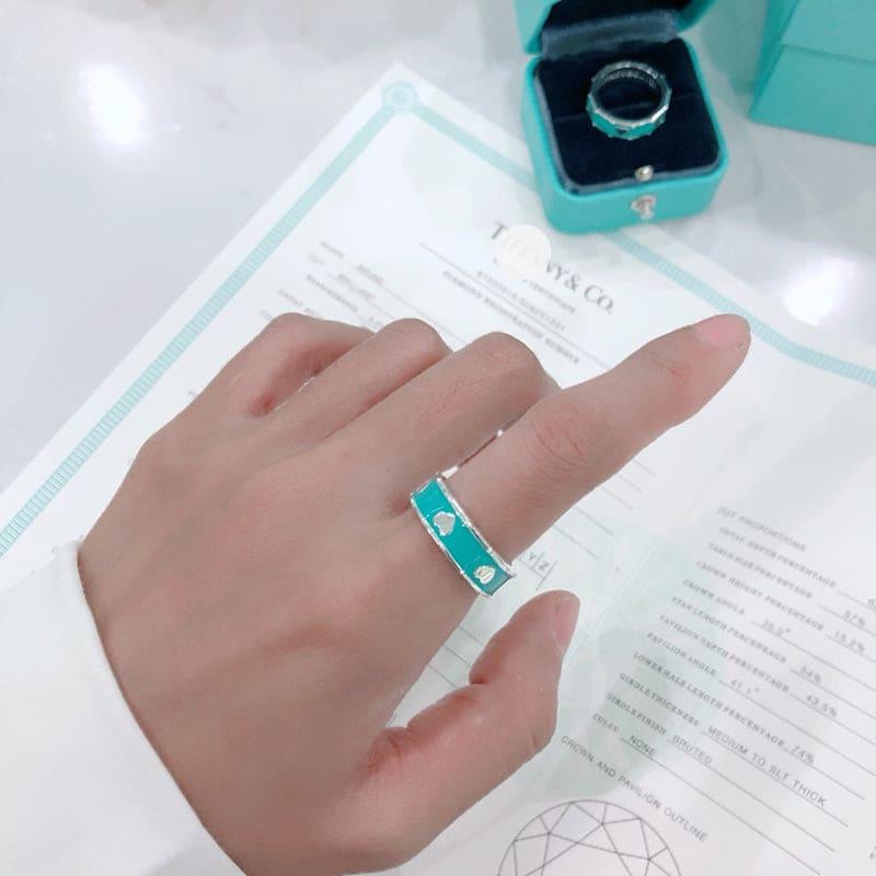 T Love Heart Ring