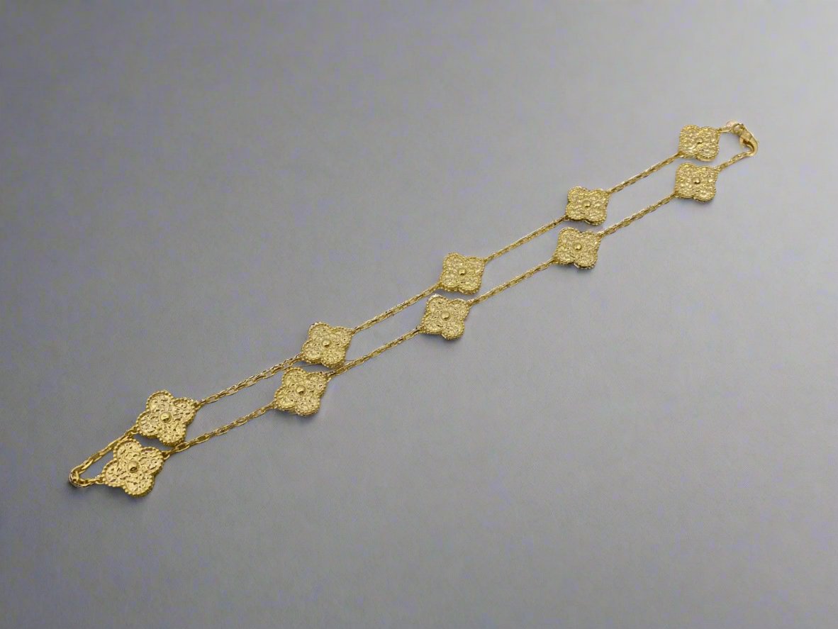 Vintage Alhambra 10 Motifs Necklace