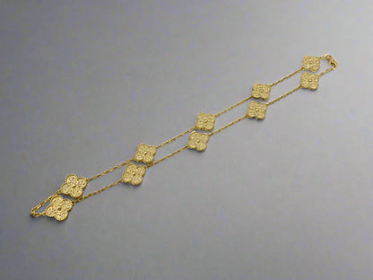 Vintage Alhambra 10 Motifs Necklace