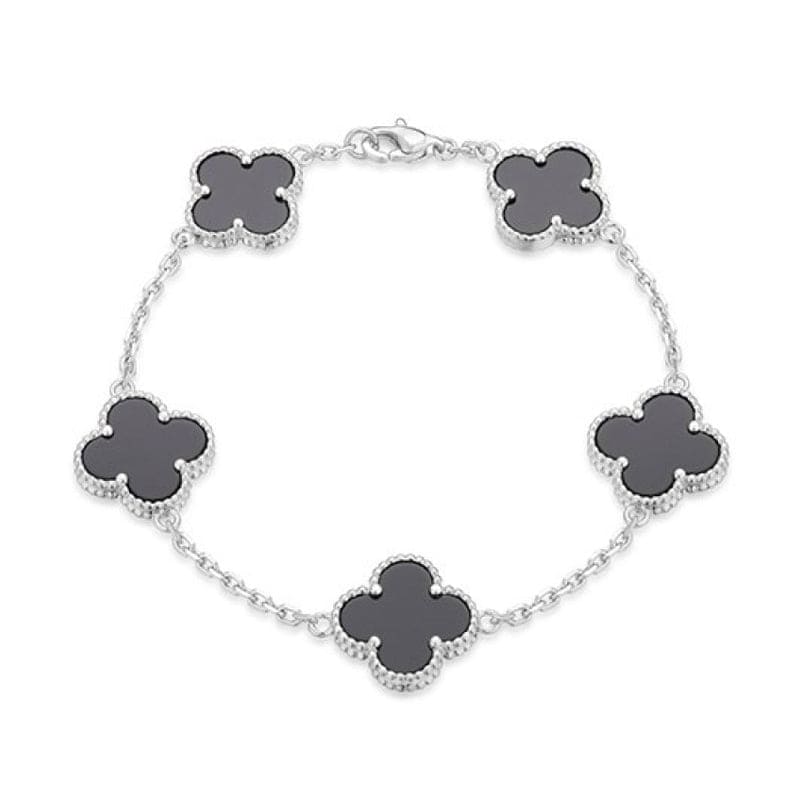 Vintage Alhambra Five Motifs Clover Bracelet
