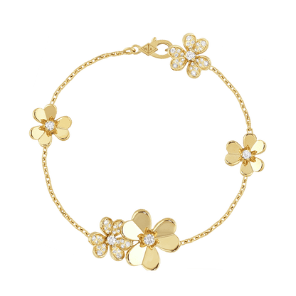 Frivole Diamonds Clover Bracelet