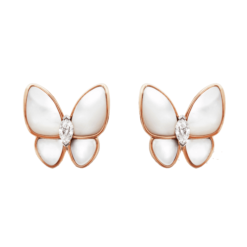 Two Butterfly Earrings