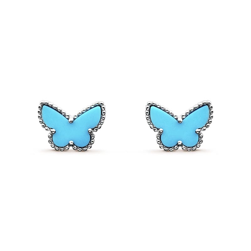 Sweet Alhambra Butterfly Stud Earrings